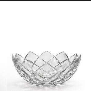 Stunning Mikasa Calliope-Blossom Heavy Lead Crystal 13" Centerpiece Bowl France